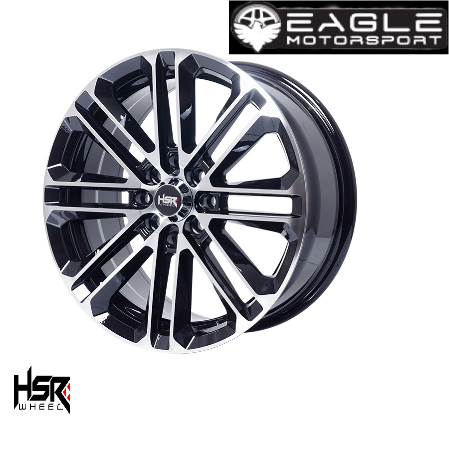 VELG MOBIL FREED R16 HSR ALKANI LEBAR 7 BLACK POLISH