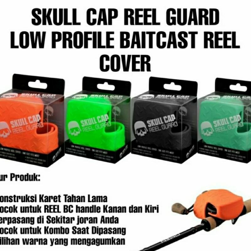 SKULL CAP REEL GUARD BAITCASTING / COVER REEL BAITCASTING