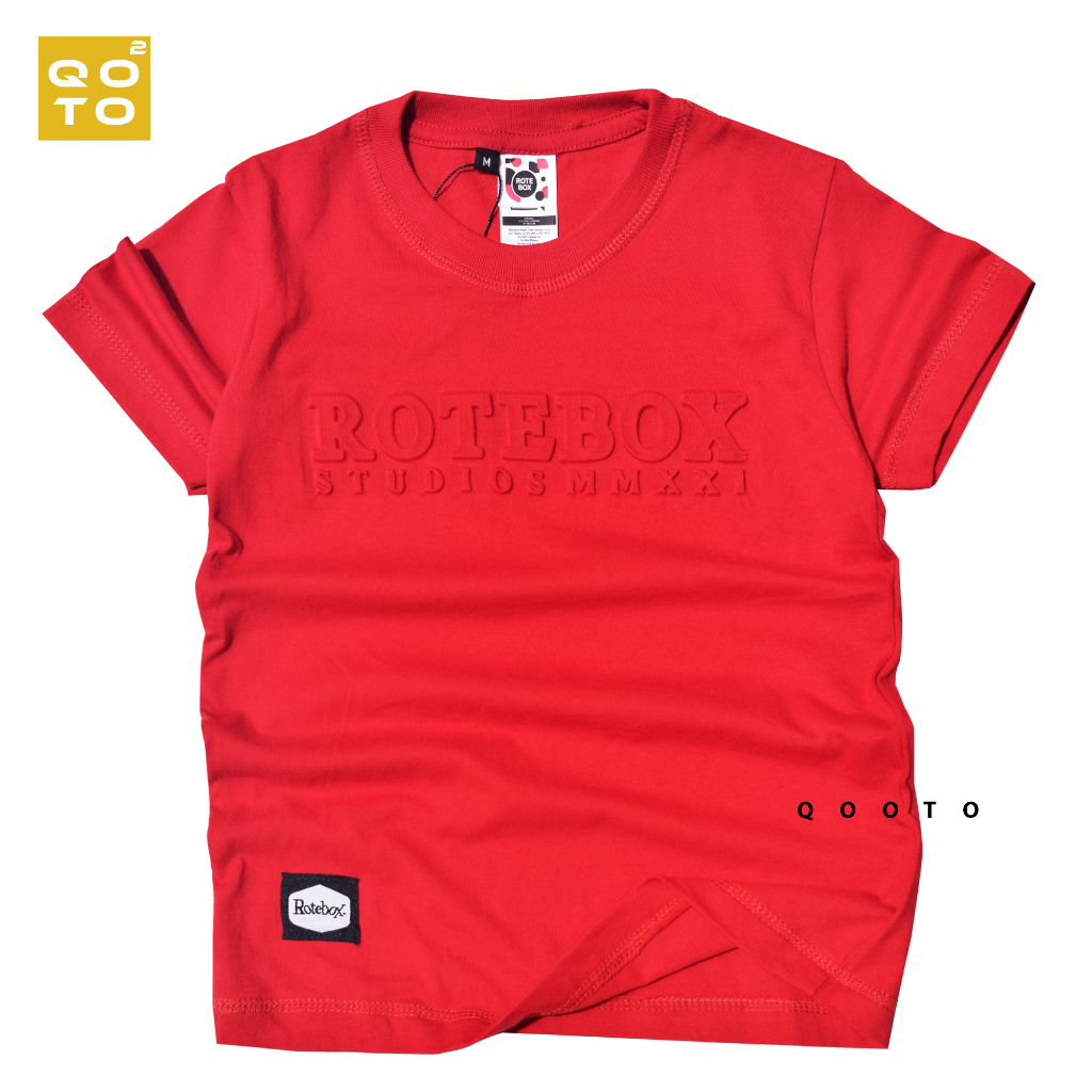 Baju Anak Laki Laki Distro Embos Rotebox Umur 1-12 Tahun Bahan Cotton 30S 32