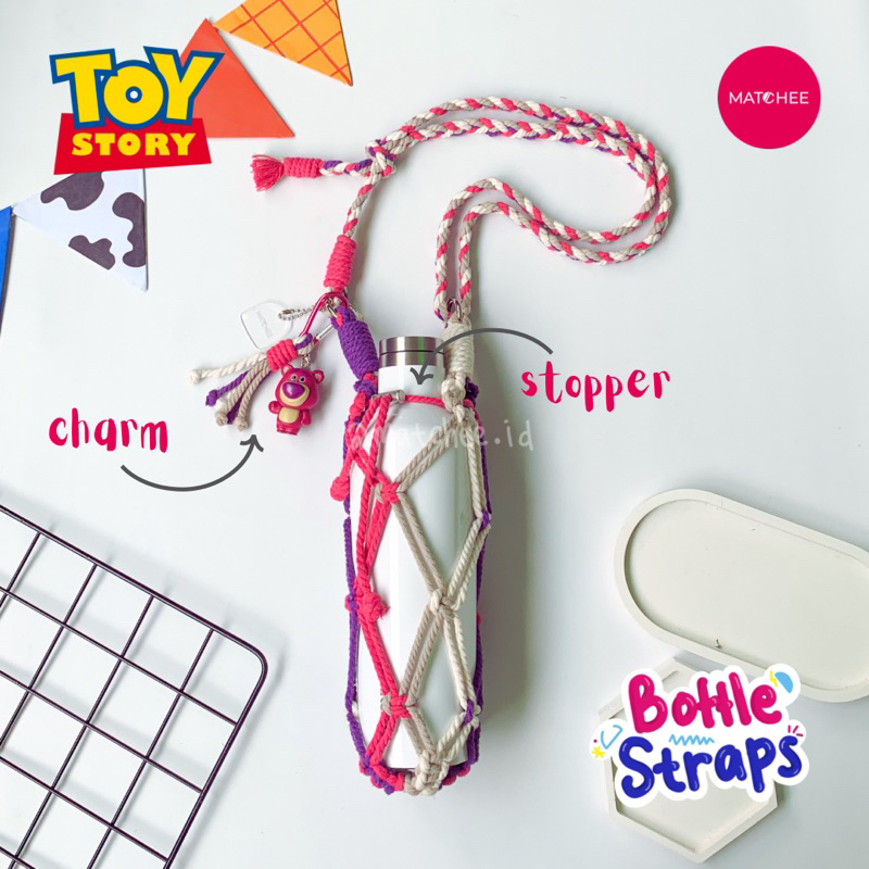 Toy Story Macrame Bottle Straps | Tumbler Holder | Corkcicle Strap