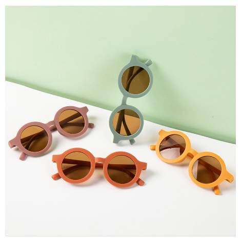 KACAMATA ANAK BENTUK BULAT / KACAMATA ANAK NEW TREND / KACAMATA FASHION ANAK UNISEX / SUNGLASSES HIGH QUALITY IMPORT | FADHILAH SHOP BJB