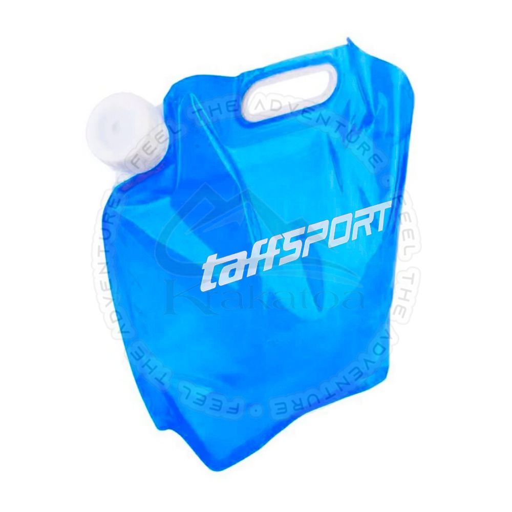 【COD】 TaffSPORT` Kantong Air Minum Lipat 5 &amp; 10 Liter` Portable Camping Water Bag` Kantung L