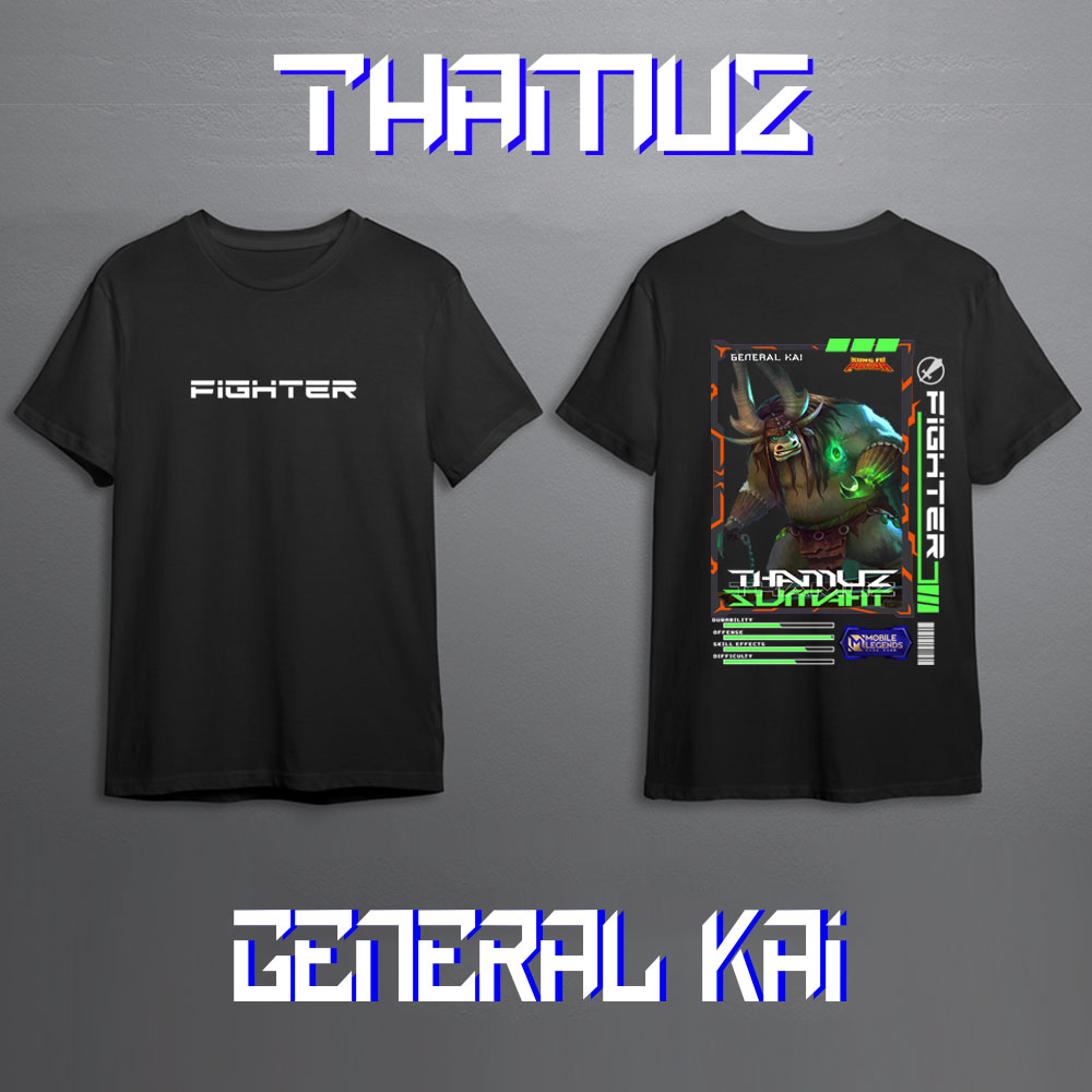 KAOS HERO MOBILE LEGEND THAMUZ FIGHTER SKIN KEREN//KAOS ML//KAOS MOBILE LEGEND//KAOS THAMUZ