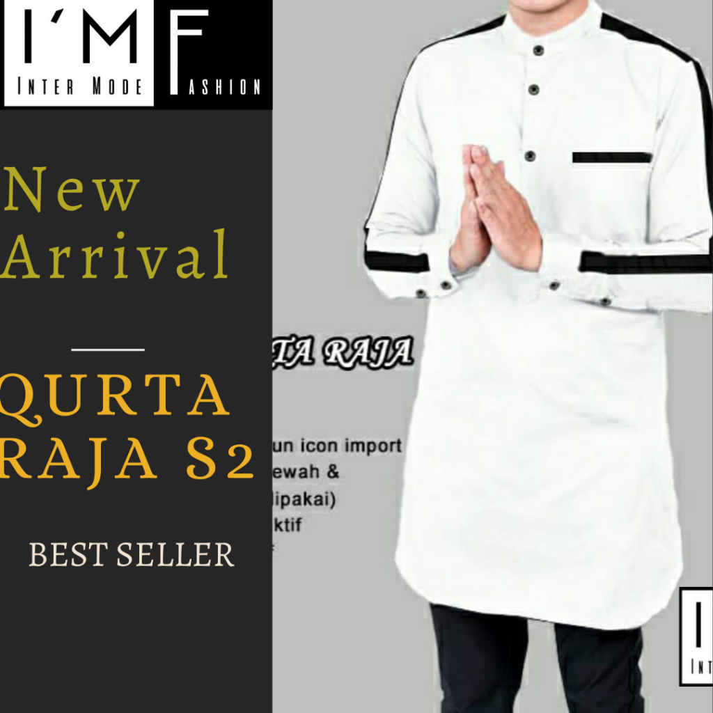 BIG SALE Koko Qurta Raja Versi S2 ,Koko terbaru 2026 kualitas premium bahan Matt Katun Icon Premium-