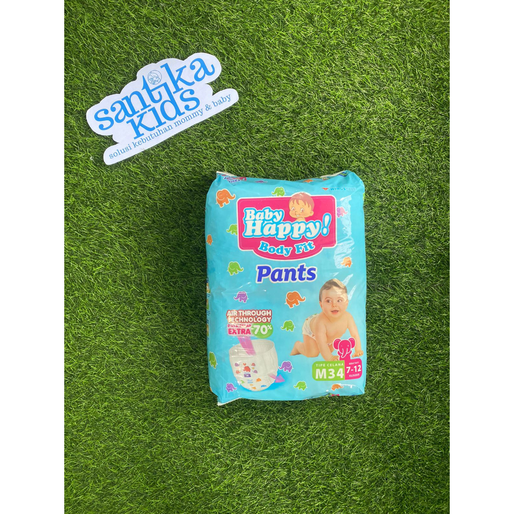 BABY HAPPY M34 L30 XL26 XXL24