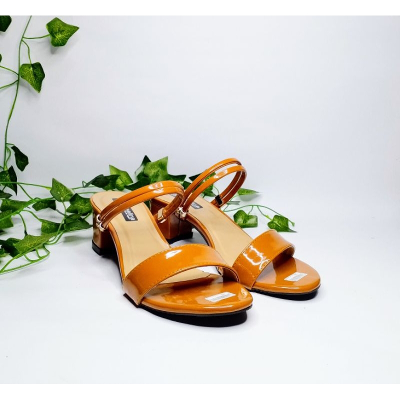 sandal wanita heels hak 5 cm/sandal wanita hak tahu