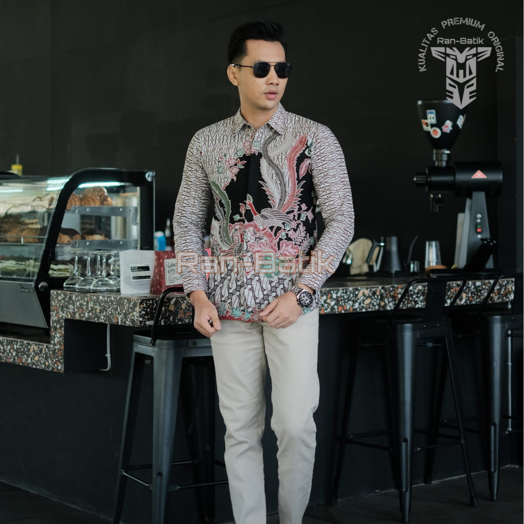 Kemeja Batik Pria Tailor Slimfit Slimfit Panjang Pendek Terbaru Kekinian