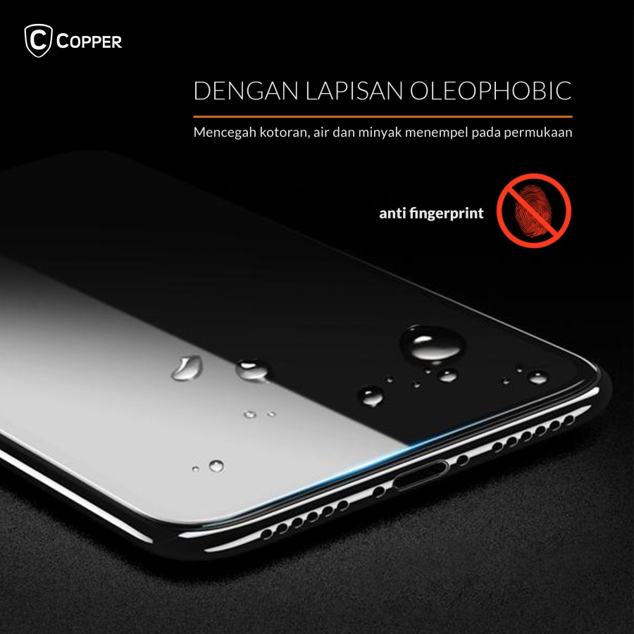 Redmi Note 12 Pro (5G) - COPPER Tempered Glass Full Glue Premium Glossy