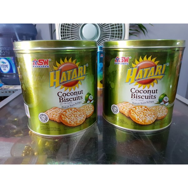 

Hatari Coconut Biscuit Kaleng 325gr