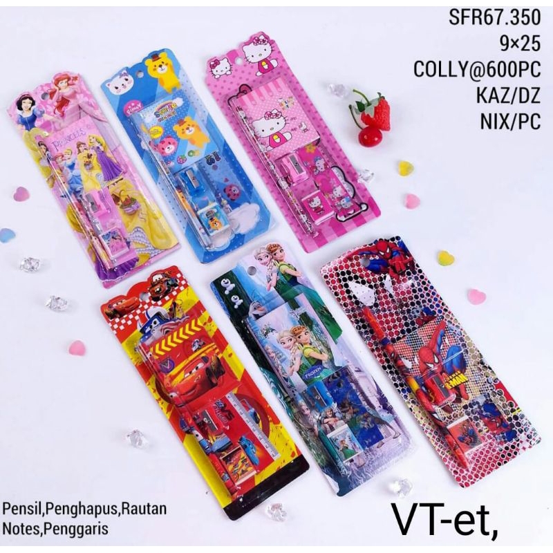 Alat Tulis Sekolah|Stationery Set|Alat Tulis