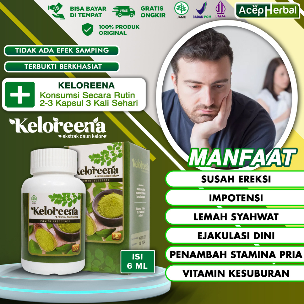 Obat Herbal Susah Ereksi Impoten Lemah Syahwat Dan Ejakulasi Dini Vitamin Kesuburan Penyubur Pengent