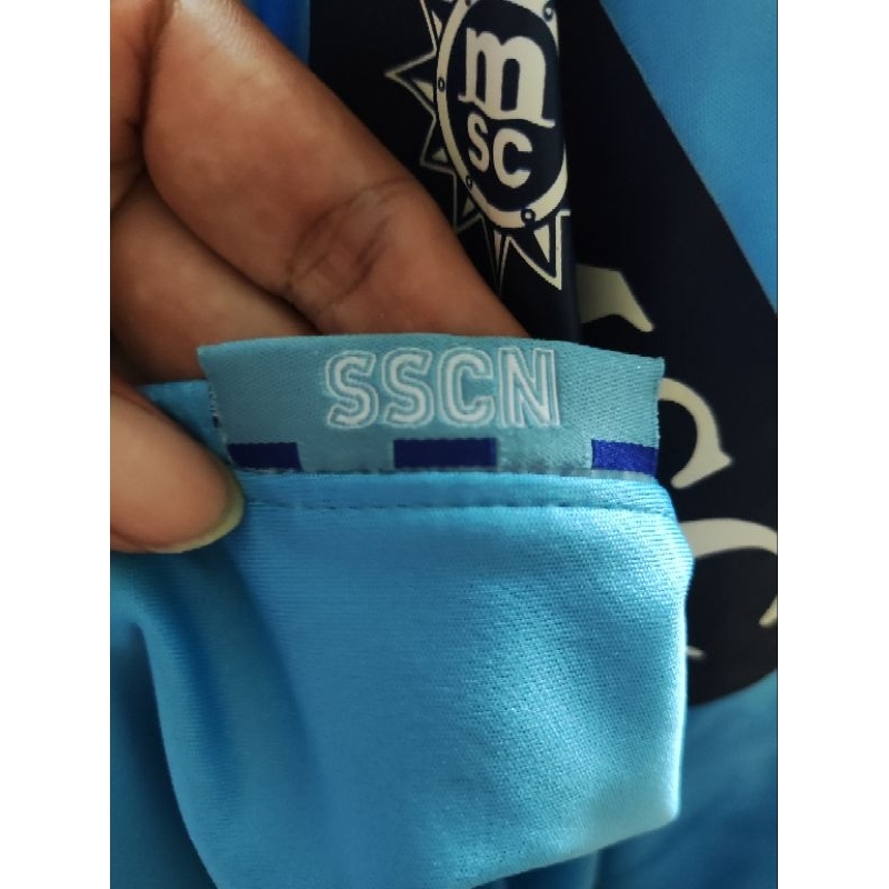 Jersey original Napoli home 2013/14 final Coppa Italia