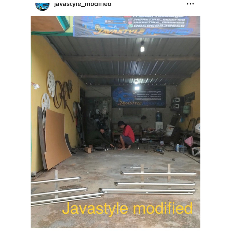 Pengaman Samping New Carry Stainless