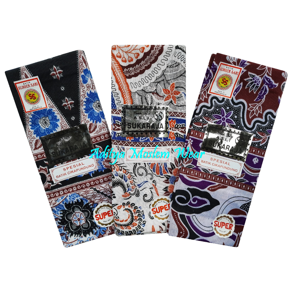 PAKET 4 PCS KAIN SARUNG BATIK WANITA SUKARAJA SAMPING SARUNG WANITA MELAHIRKAN