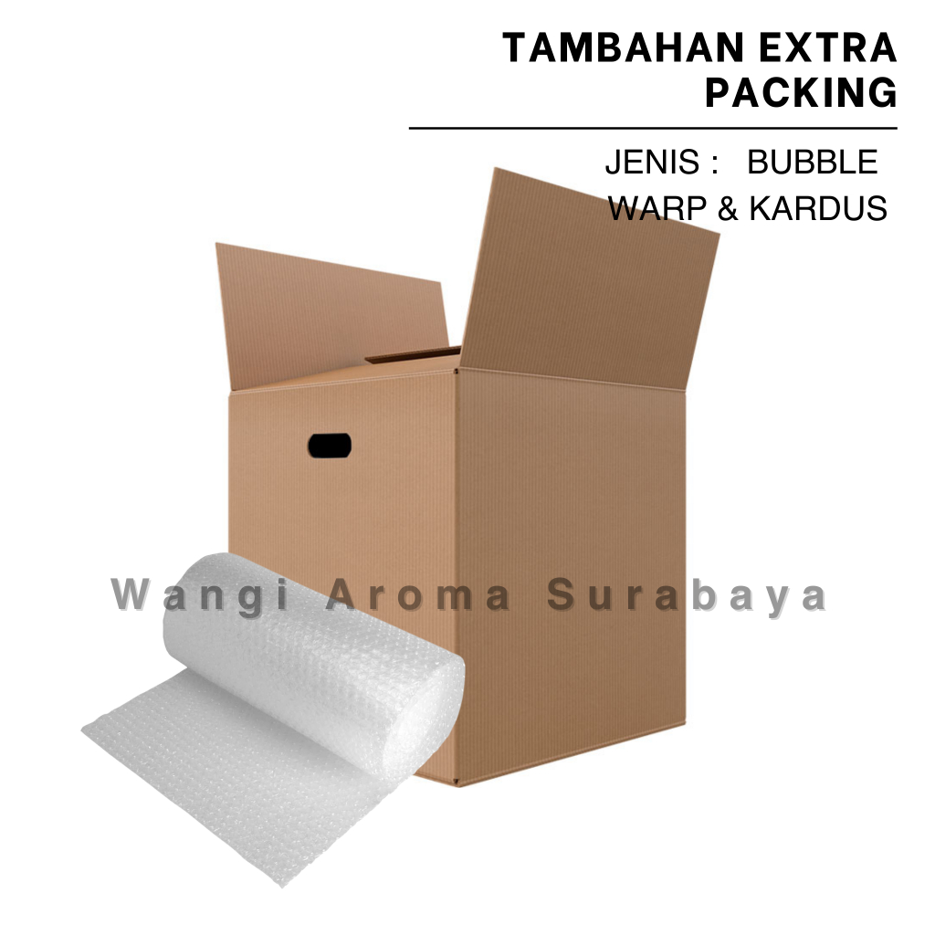 

[TAMBAHAN EXTRA PACKING ] Bubble Wrap & Dus