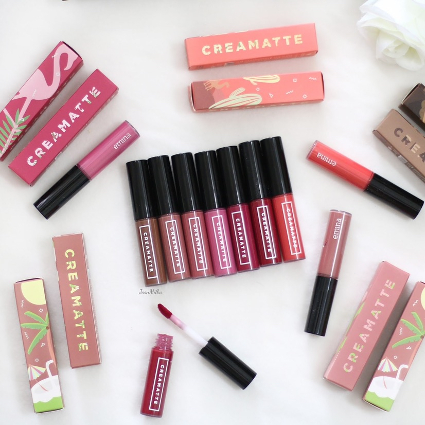 EMINA CREAMATTE Lip Cream no 1-19 | Cream Matte Lipcream Mate