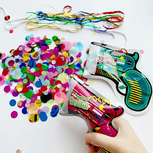 Party Popper Confetti Bom Bag Pistol / Boom Bag Popper Confetti Pesta Ulang Tahun