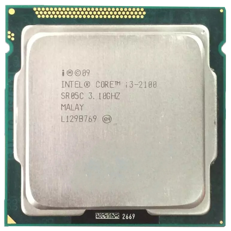 Processor Intel Core i3 2100 / i3 2120 Untuk Socket 1155 Gen 2 + Fan