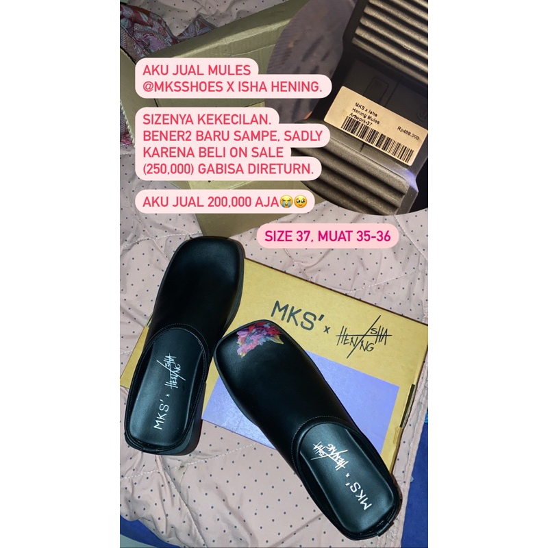 MKS x ISHA HENING MULES
