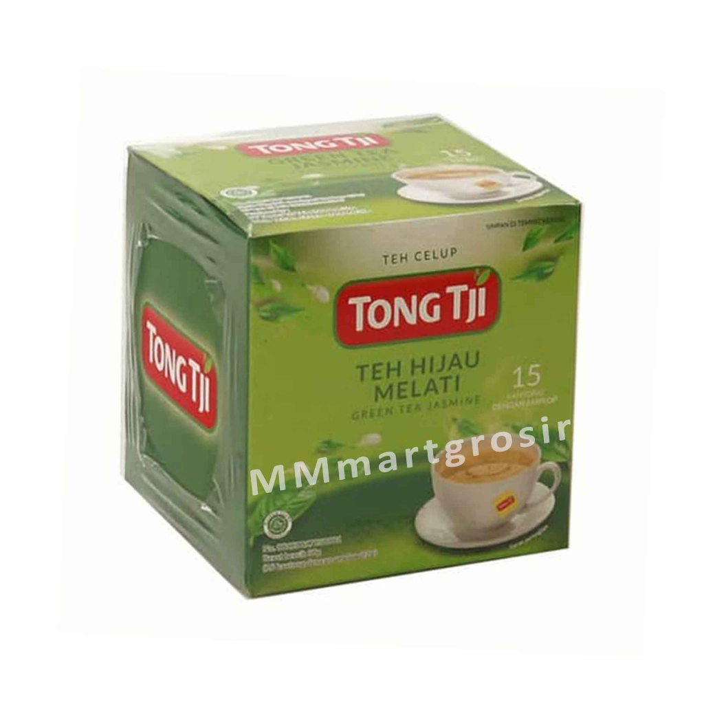 Tong Tji / Teh Celup / Teh Hijau Melati / 30gr / 15 kantong