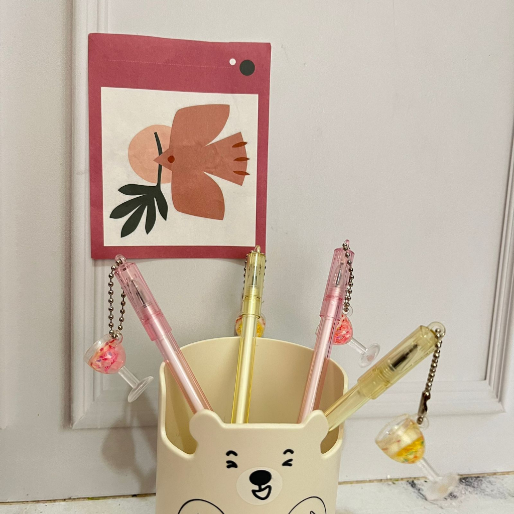 

Pulpen Gantungan Cocktail Sundae - TINTA HITAM TIP 0.5 mm - pena lucu pen gel bolpoin bulpen warna warni unik alat tulis hadiah anak sekolah & kantor stationery cute karakter kartun