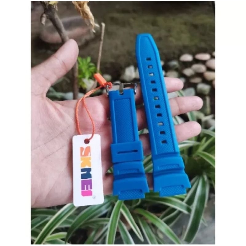 Strap Skmei 1496 Tali Jam Tangan Skmei 1496 Rubber Lentur Original