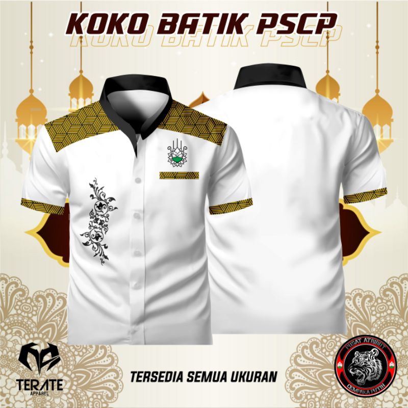 BAJU KOKO PSCP BAJU KOKO NEW BAJU CEMPAKA PUTIH