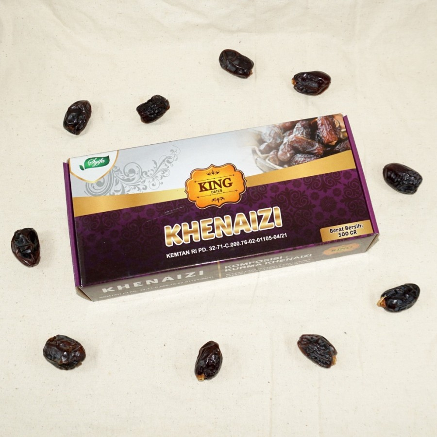 

Kurma King Dates KHENAIZI | Kurma KING KHENAIZI 500gr