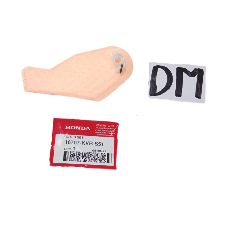 Filter saringan bensin pempres pompa fuel pump bensin Beat FI Scoopy ESP 16707-KVB-S51 Asli Original