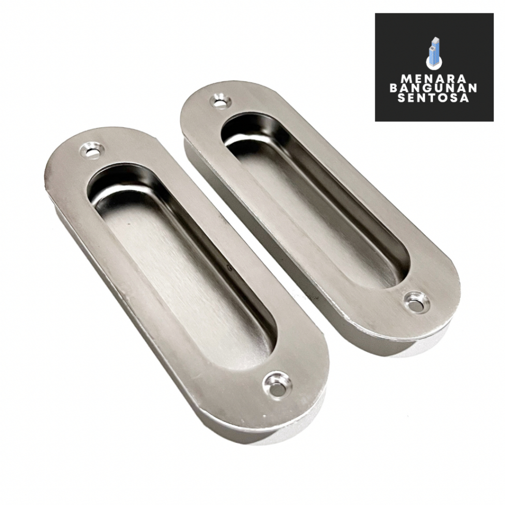 Tarikan Pintu Geser Stainless Brabus - Handle Pegangan Hand Kom Sliding Dorong