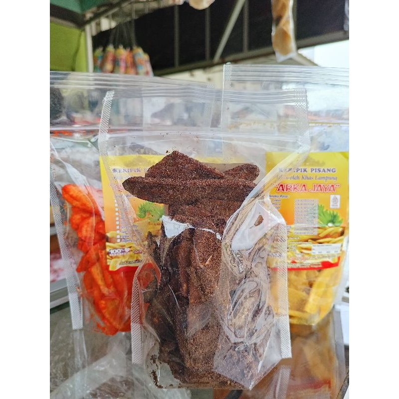 

TERMURAH Keripik pisang rasa rasa kemasan standing pouch 200gr