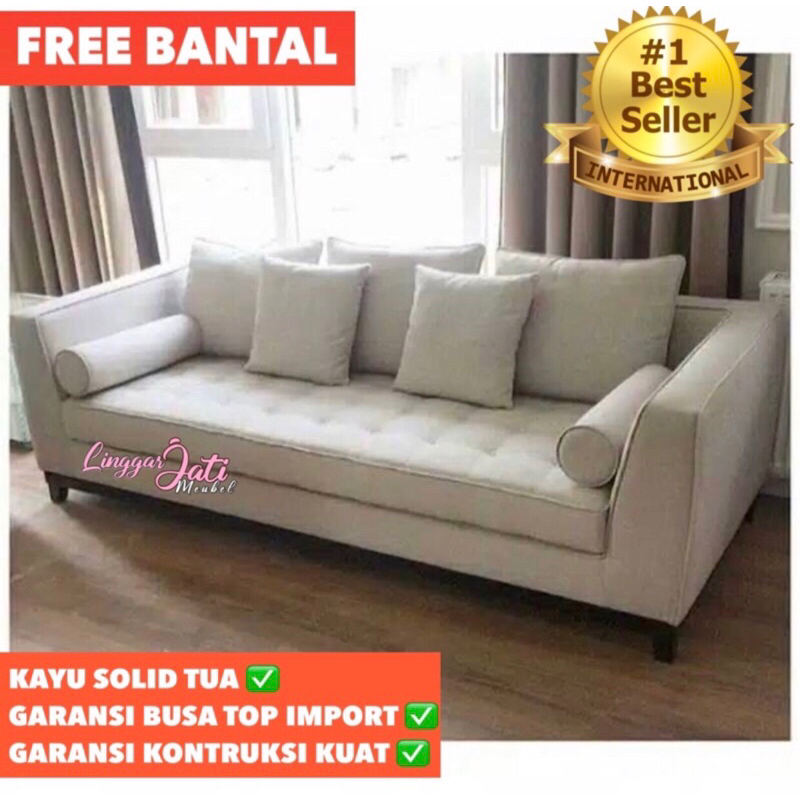 Sofa Tamu Sofa Retro Minimalis 321