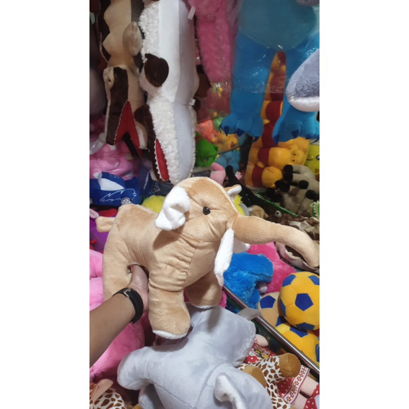 BONEKA HEWAN GAJAH MAINAN BONEKA GAJAH MAINAN ANAK HEWAN GAJAH LUCU BAHAN SUPER HALUS HARGA PROMO