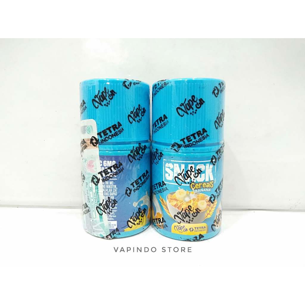 NIC 6MG SNACK V6 CEREALS BANANA 60ML BY TETRA