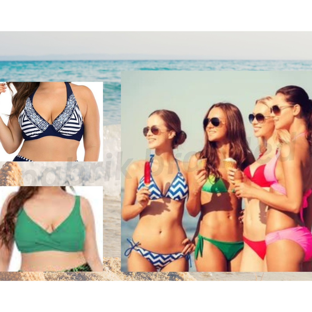 pabrik branded swimwear bikini top bottom baju celana rok renang wanita girl perempuan atasan sexy s
