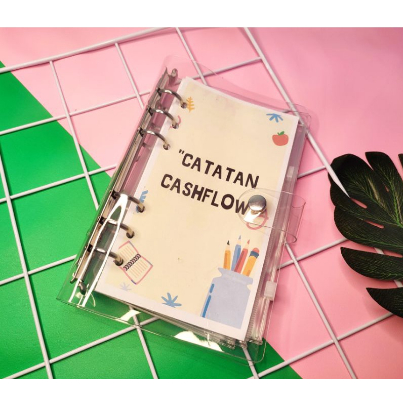 

DISKON 1 Paket Binder A6 Ring 6 Budgeting Keuangan Financial Planner Agenda / Binder Notebook Saving Jar Tantangan Menabung