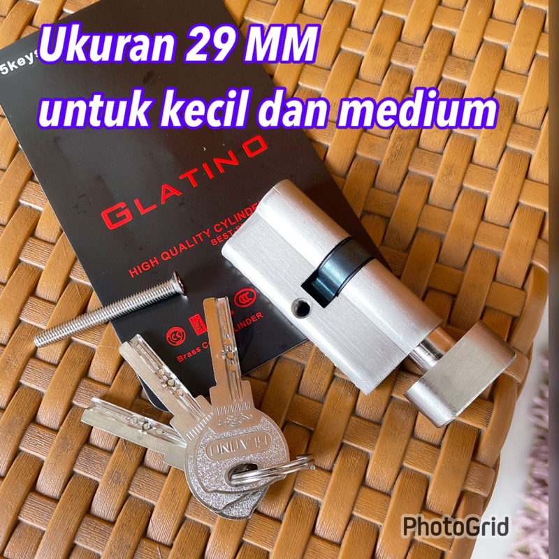 Promo Kunci Handle Pintu Medium + Cylinder Knop Outar kunci pintu sedang Dengan Silinder Putar Knop promo kunci pintu stanlis kunci pintu medium kunci dan handle mnmlis/ Brilon kunci pintu sedang/ brilon kunci pintu minimalis ukuran medium Knop