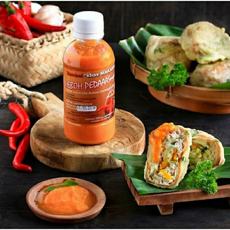 

Sambal Sambel Kuning Oranye Asli Khas Makassar Heboh Pedasnya