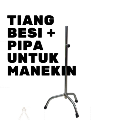 Manekin Torso Dewasa + Kaki manekin penyangga patung