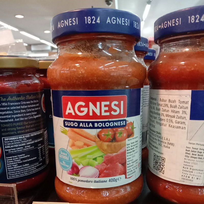 

agnesi sugo Alla bolognese 400g