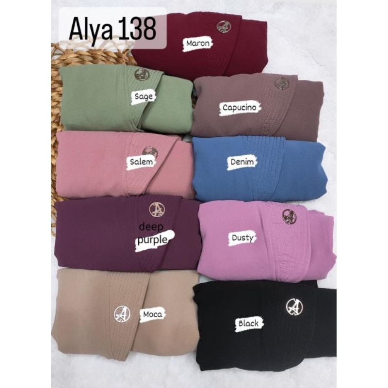 HIJAB KHIMAR INSTAN ALYA 138 by ALYA HIJAB