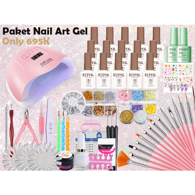 PAKET NAIL ART / PAKET USAHA NAIL ART / PAKETAN NAIL ART MURAH