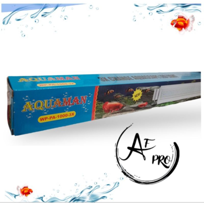 Lampu Led Lampu Atas Aquarium Aquascape AQUAMAN WP PA 1000 3X