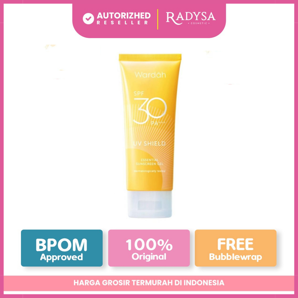 𝐑𝐀𝐃𝐘𝐒𝐀 - WARDAH Sunscreen Gel SPF 30 - Kuning