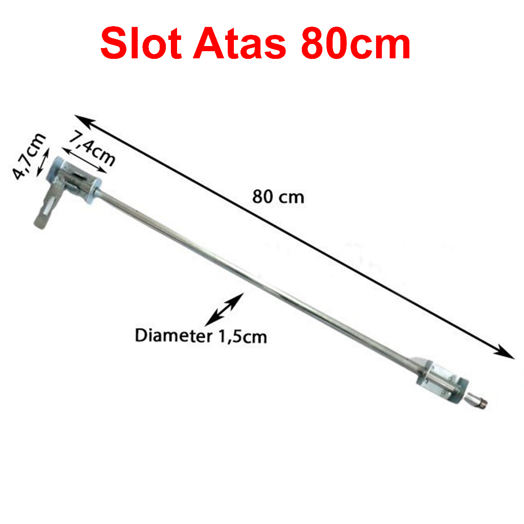 SLOT ATAS PAGAR HENDERSON 80CM / GRENDEL PINTU HENDERSON ATAS
