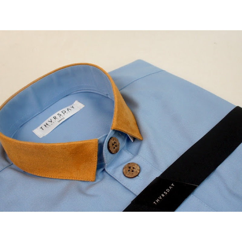 KEMEJA PREMIUM WITH SUEDE FABRIC