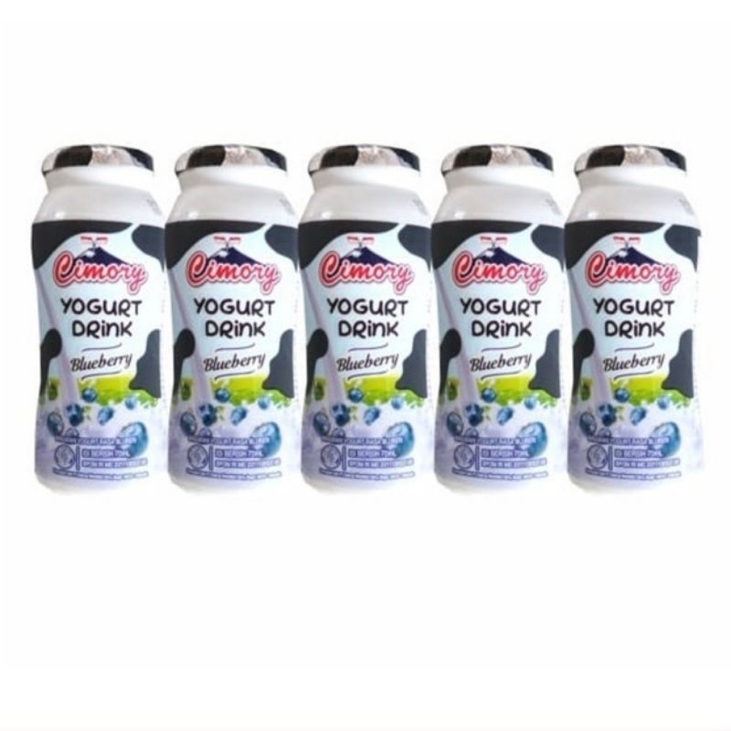 

Cimory Mini Yogurt Banded isi 5 @65ml ( Blueberry )