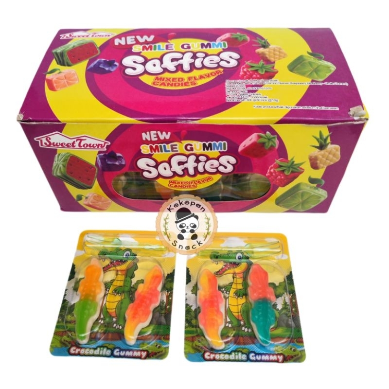SOFTIES BUAYA BOX ISI 30