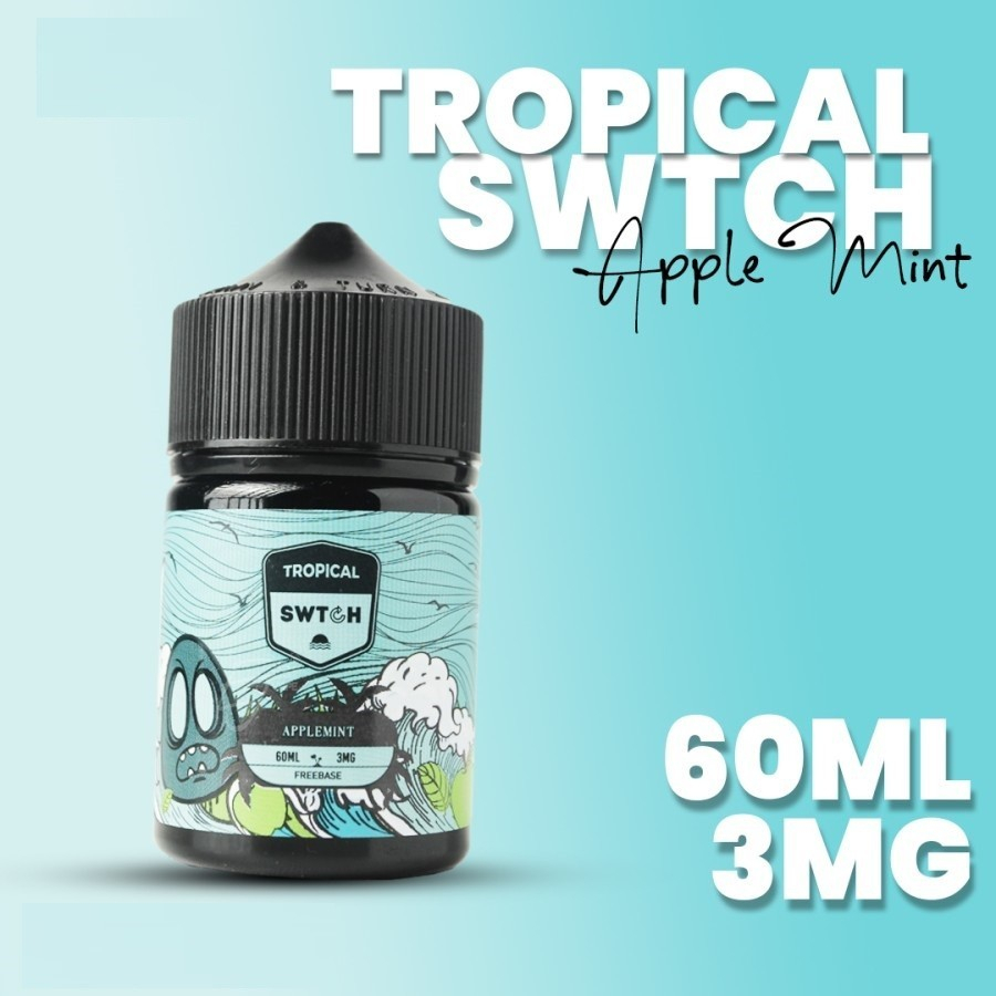 SWTCH TROPICAL SERIES APPLE MINT BY JVS LABZ 3MG 60ML