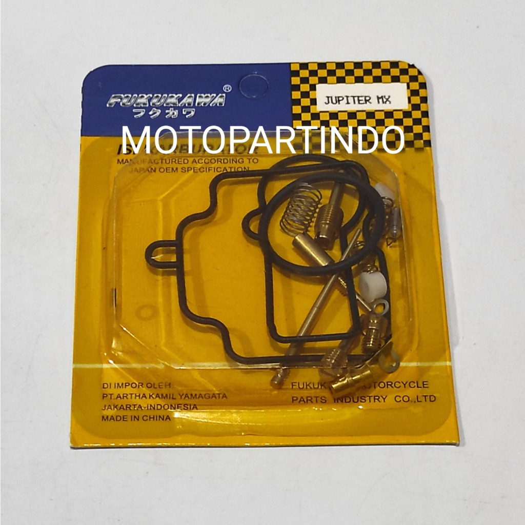 REPAIR KIT KARBURATOR JUPITER 135 MX OLD LAMA JUPITER MX NEW MERK FUKUKAWA